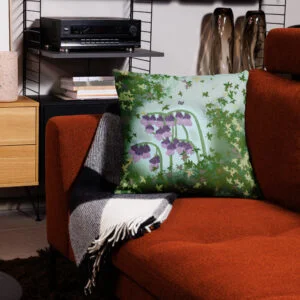 Bluebells Throw Cushion