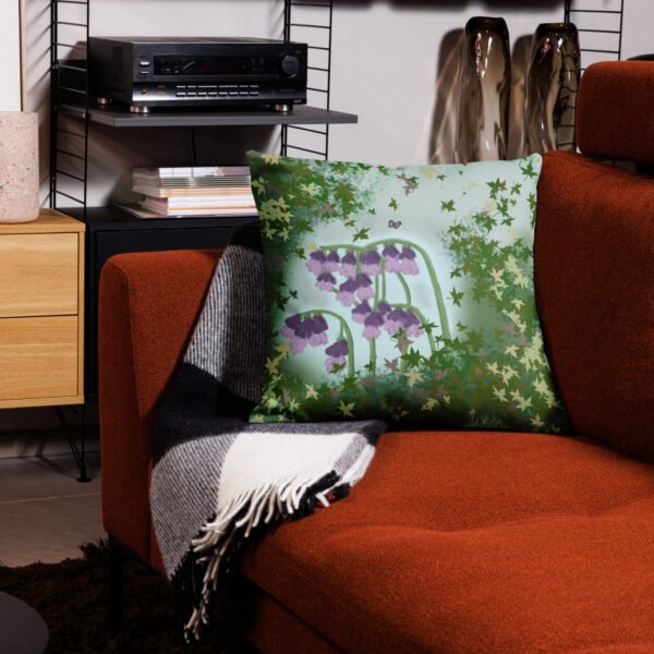 Bluebells Throw Cushion